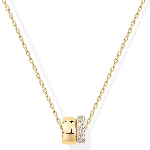 Lumi Duo Necklace | Gold