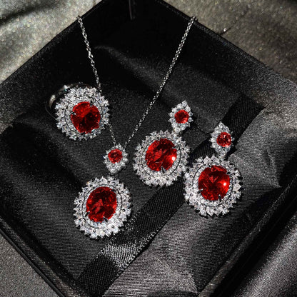 Vespera Aetherin Blue Set | White Gold