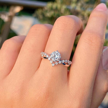 Celina Everhart Ring | White Gold