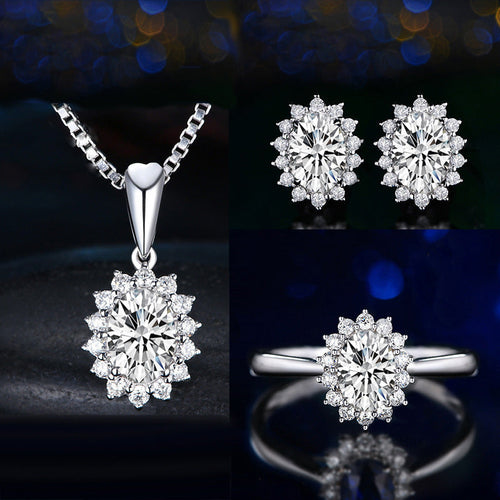 Sophia Fleurane White Set | White Gold