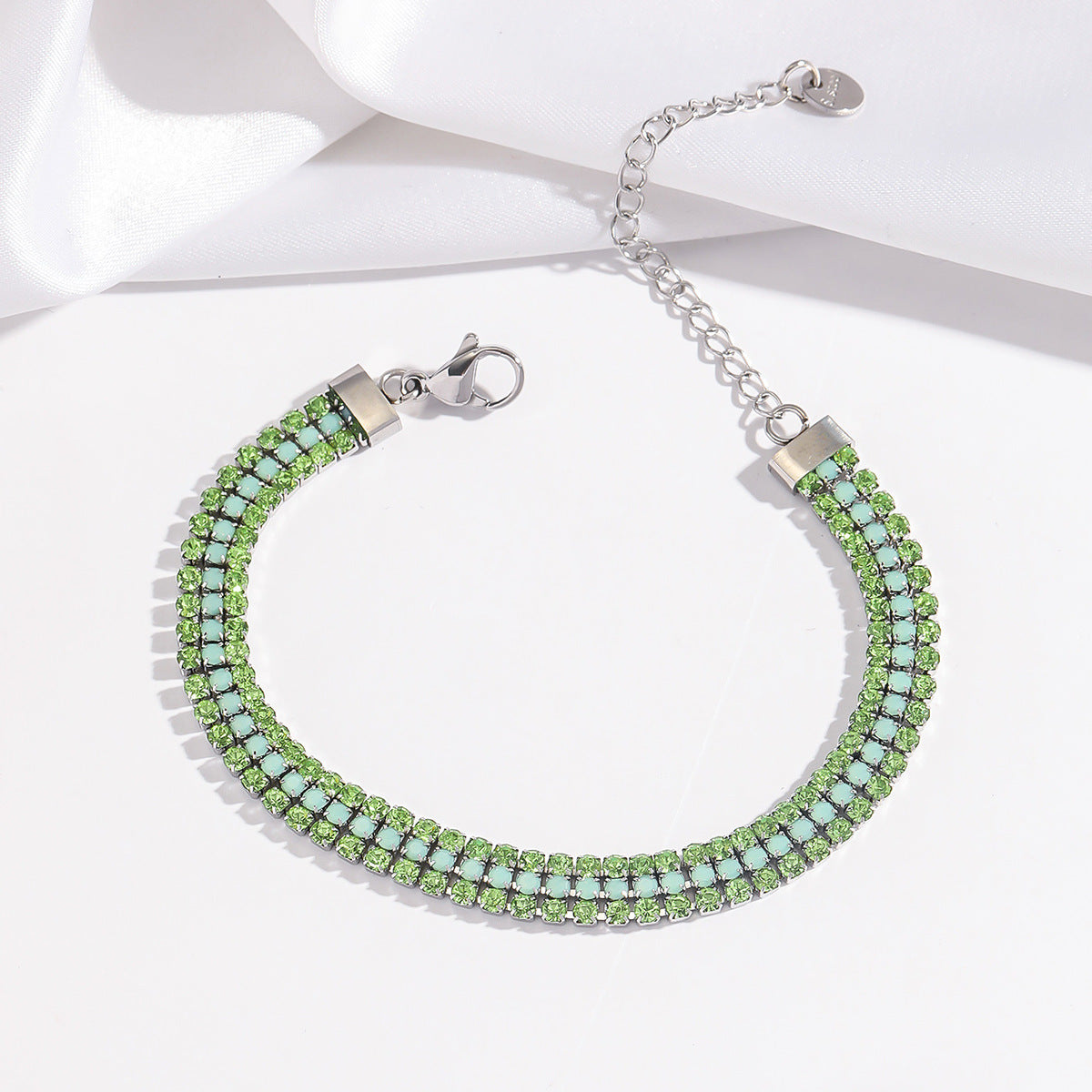 Signature Shine Bracelet | White Gold