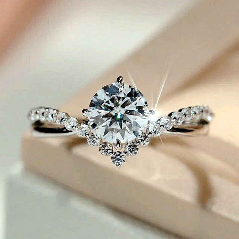 Celina Everhart Ring | White Gold