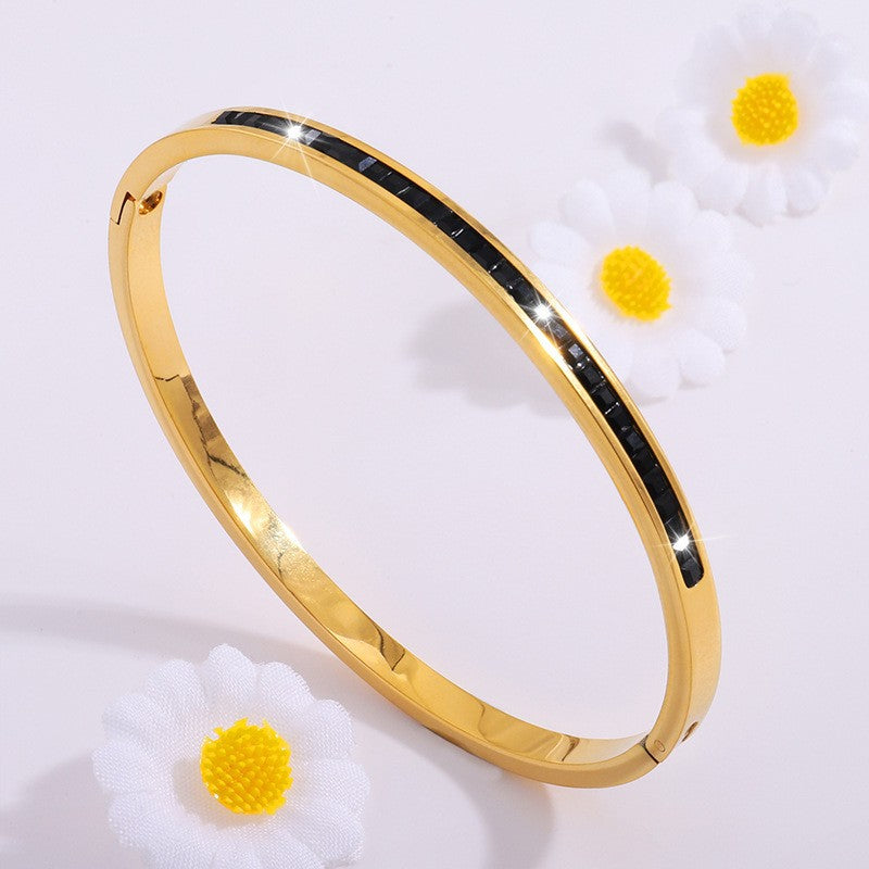Liora Bellanotte Bracelet Green | Gold